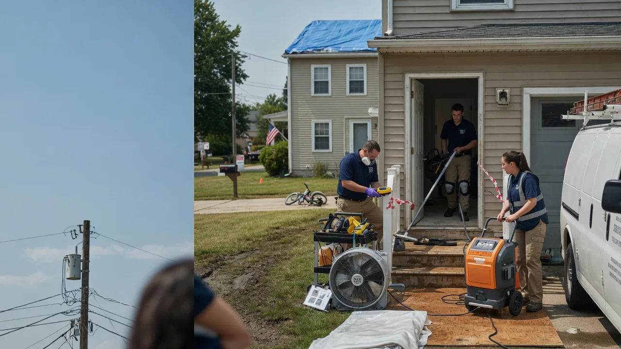 Water Damage Repair in Hurricane Mills, TN near me